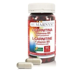 Carnitina + Vitamina B5 · Marnys · 90 Cápsulas
