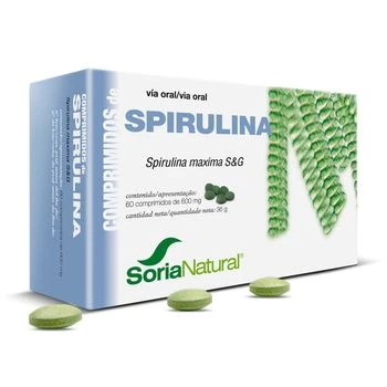 Spirulina · Soria Natural · 60 Comprimidos