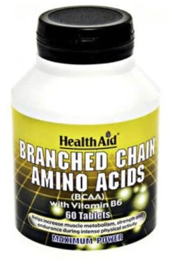 BCAA (Aminoácidos Ramificados) · Health Aid · 60 Comprimidos