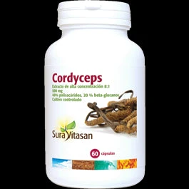 Cordyceps · Sura Vitasan · 60 Cápsulas