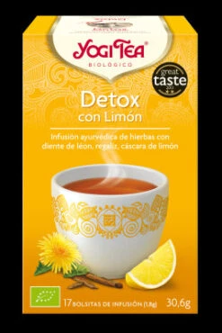 Detox Con Limón · Yogi Tea · 17 Filtros