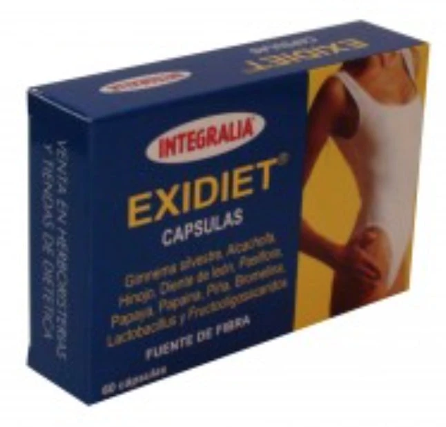 Exidiet Vientre Plano · Integralia · 60 Cápsulas