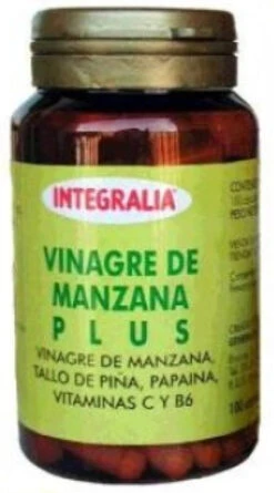 Vinagre De Manzana Plus · Integralia · 100 Cápsulas