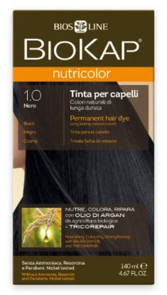 Biokap Nutricolor 1.0 Negro · Biokap · 140 Ml