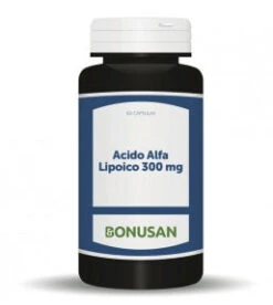 Ácido Alfa Lipoico 300 Mg · Bonusan · 60 Cápsulas