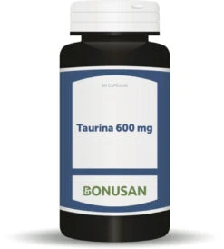 Taurina 600 Mg · Bonusan · 60 Cápsulas
