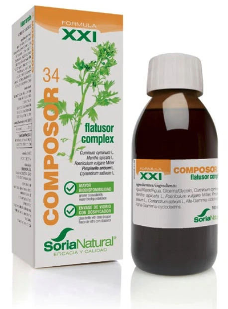 Composor 34 - Flatusor Complex XXI · Soria Natural · 100 Ml