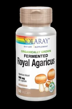 Champiñon Del Sol Fermentado · Solaray · 60 Cápsulas