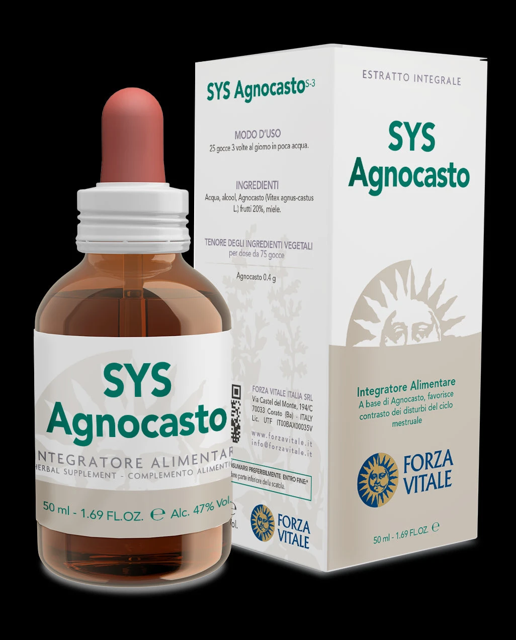 SYS Agnocasto · Forza Vitale · 50 Ml