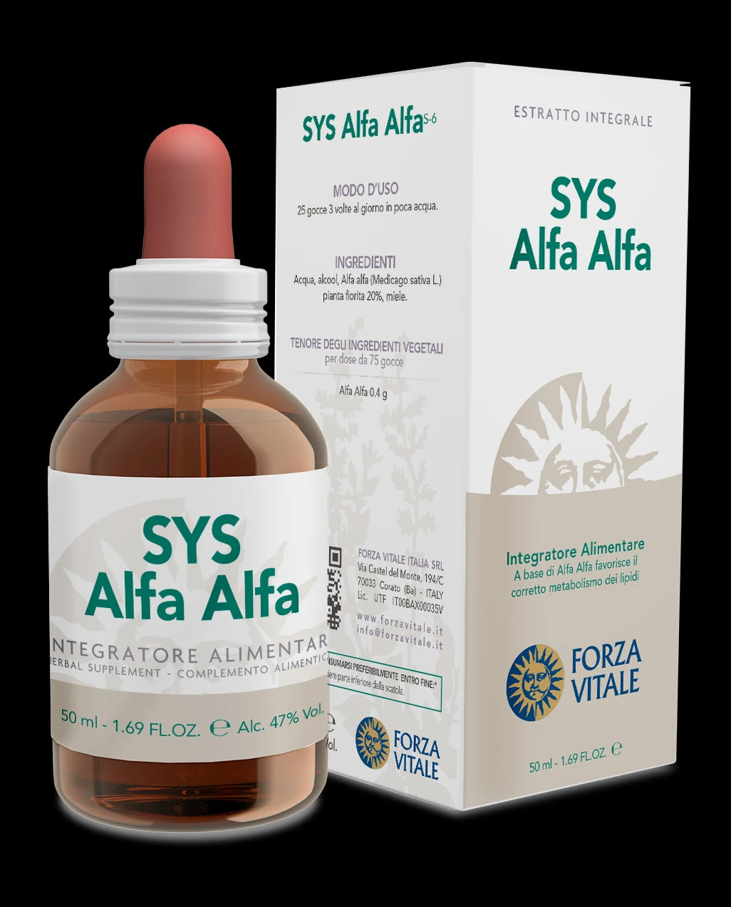SYS Alfa Alfa · Forza Vitale · 50 Ml