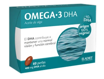 Omega 3 DHA · Eladiet · 60 Perlas