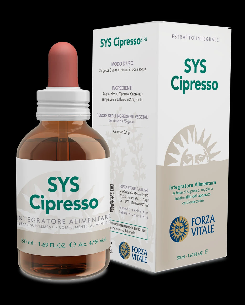SYS Cipresso · Forza Vitale · 50 Ml