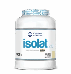 Isolat 2.0 Whey Protein: Sabor Vainilla · Scientiffic Nutrition · 908 Gramos