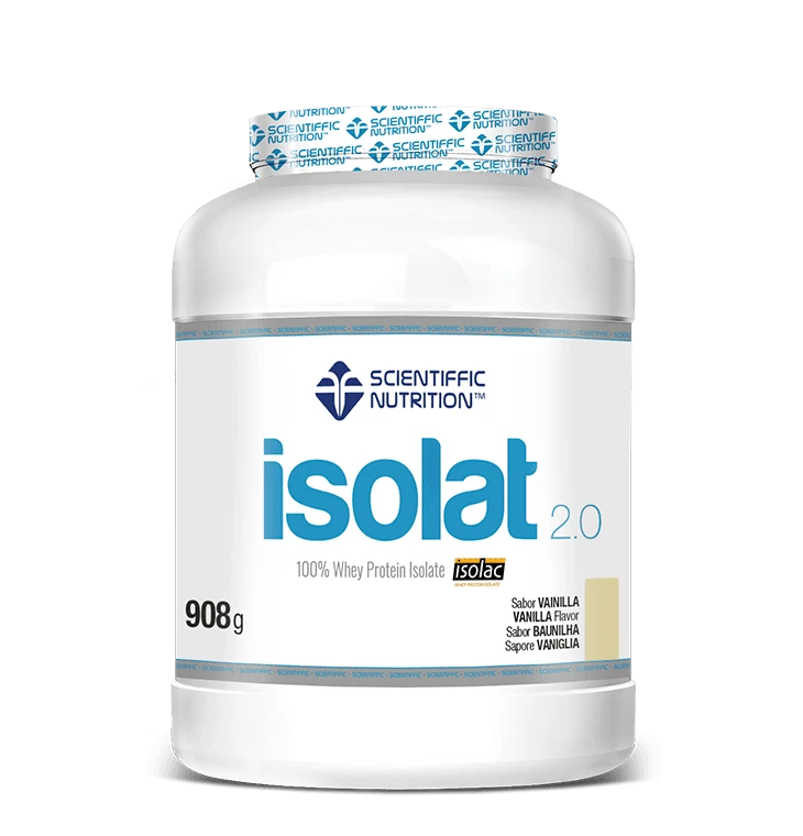 Isolat 2.0 Whey Protein: Sabor Vainilla · Scientiffic Nutrition · 908 Gramos