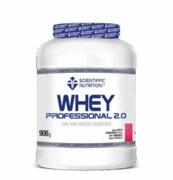 Whey Professional 2.0 Whey Protein: Sabor Fresa · Scientiffic Nutrition · 908 Gramos