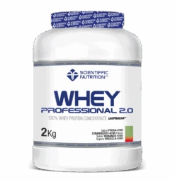 Whey Professional 2.0 Whey Protein: Sabor Fresa-Kiwi · Scientiffic Nutrition · 2 Kg