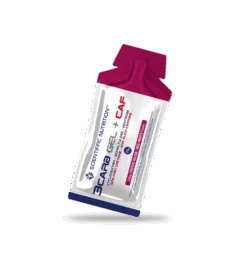 3Carb Gel + Cafeína: Sabor Frutos Rojos · Scientiffic Nutrition · 75 Gramos