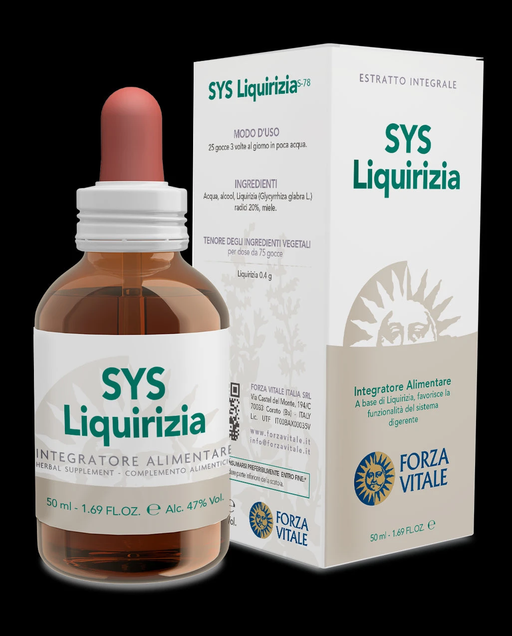 SYS Liquirizia · Forza Vitale · 50 Ml