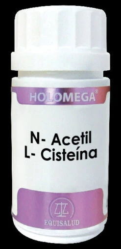 Holomega N-Acetil L-Cisteina (NAC) · Equisalud · 50 Cápsulas