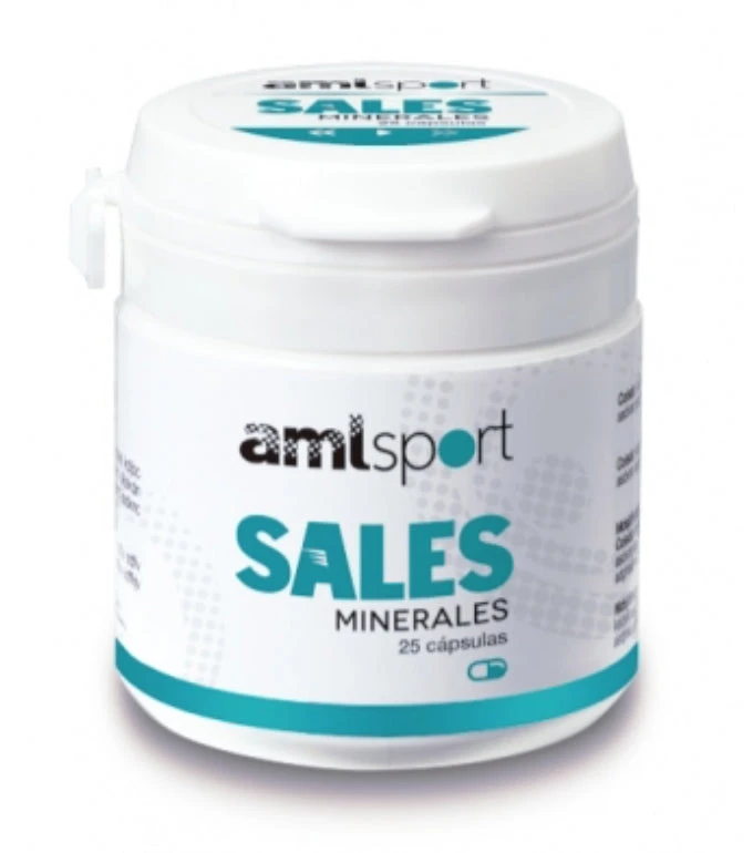 Sales Minerales AMLSport · Ana Maria LaJusticia · 25 Cápsulas