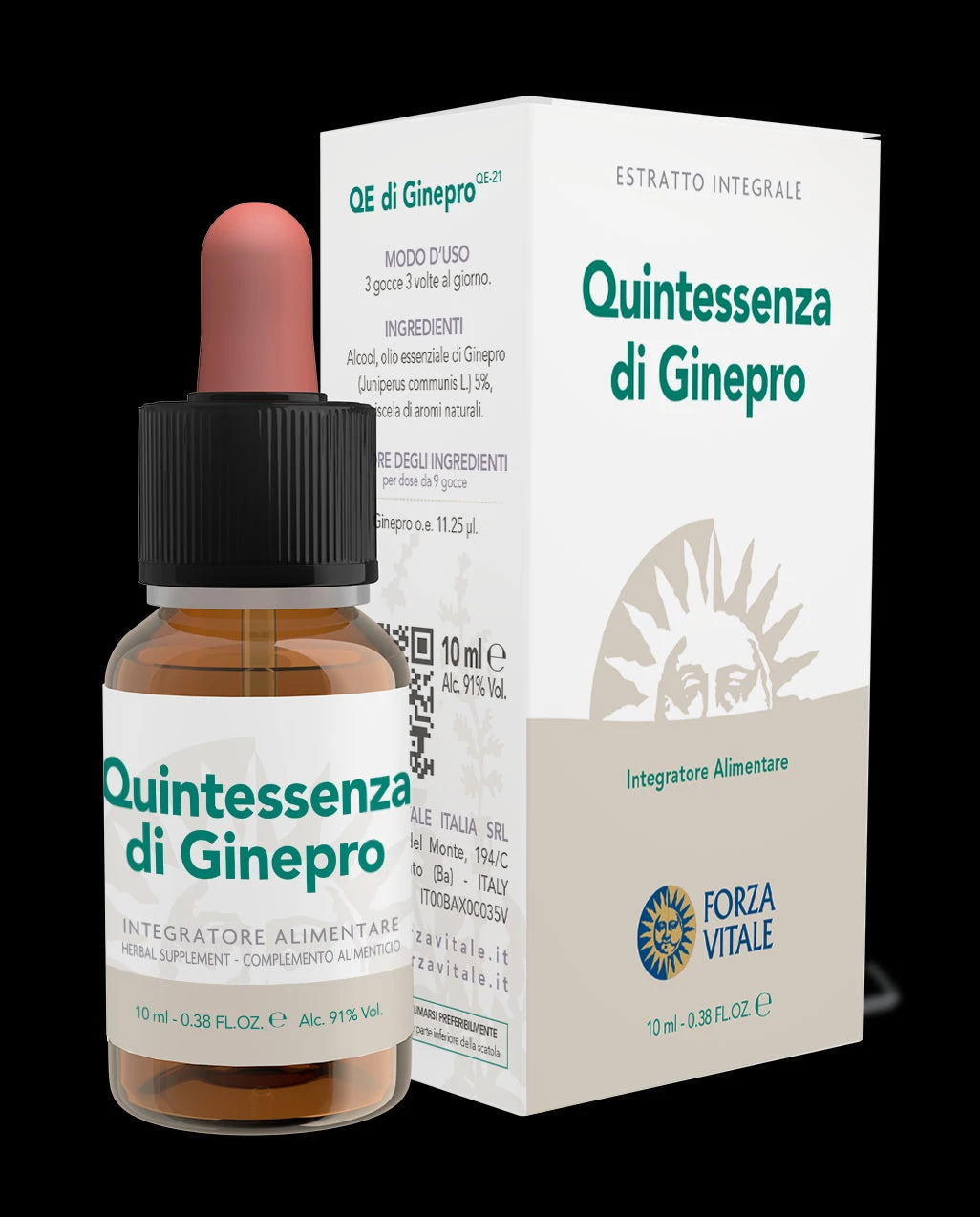 QE Ginepro (Enebro) · Forza Vitale · 10 Ml
