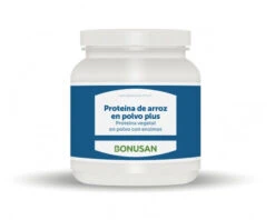 Proteina De Arroz En Polvo Plus · Bonusan · 500 Gramos
