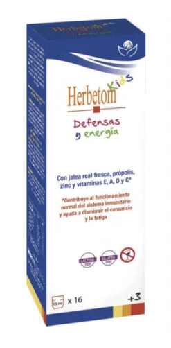 Herbetom Kids Defensas Y Energía · Bioserum · 250 Ml
