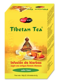 Tibetan Tea · Sabor Limon · 90 Bolsitas