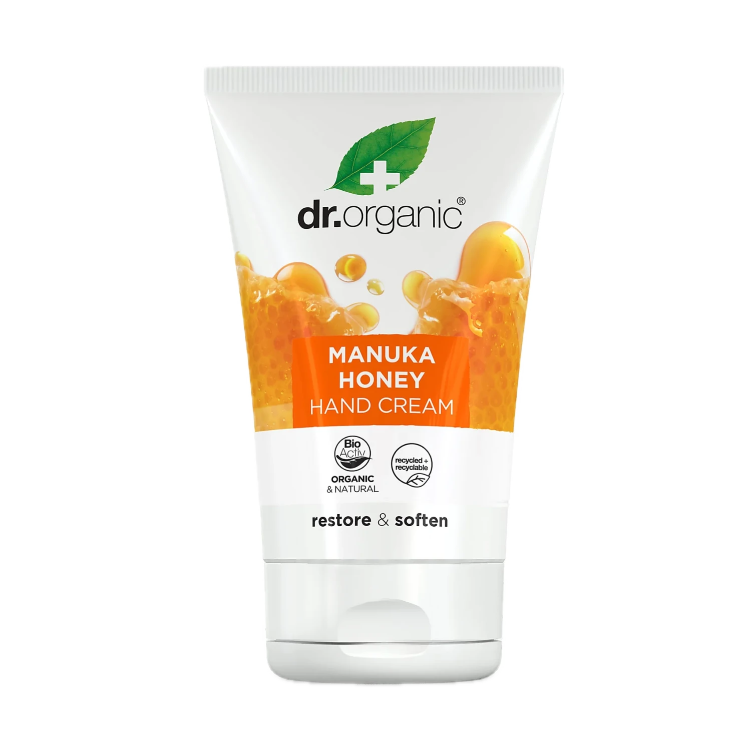 Crema Para Manos Y Uñas Miel De Manuka · Dr Organic · 125 Ml