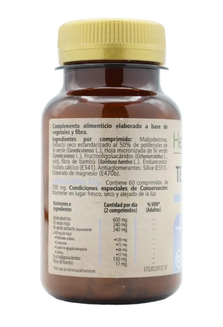 Té Verde Edición Especial · Health4U · 60 Comprimidos - Imagen 2