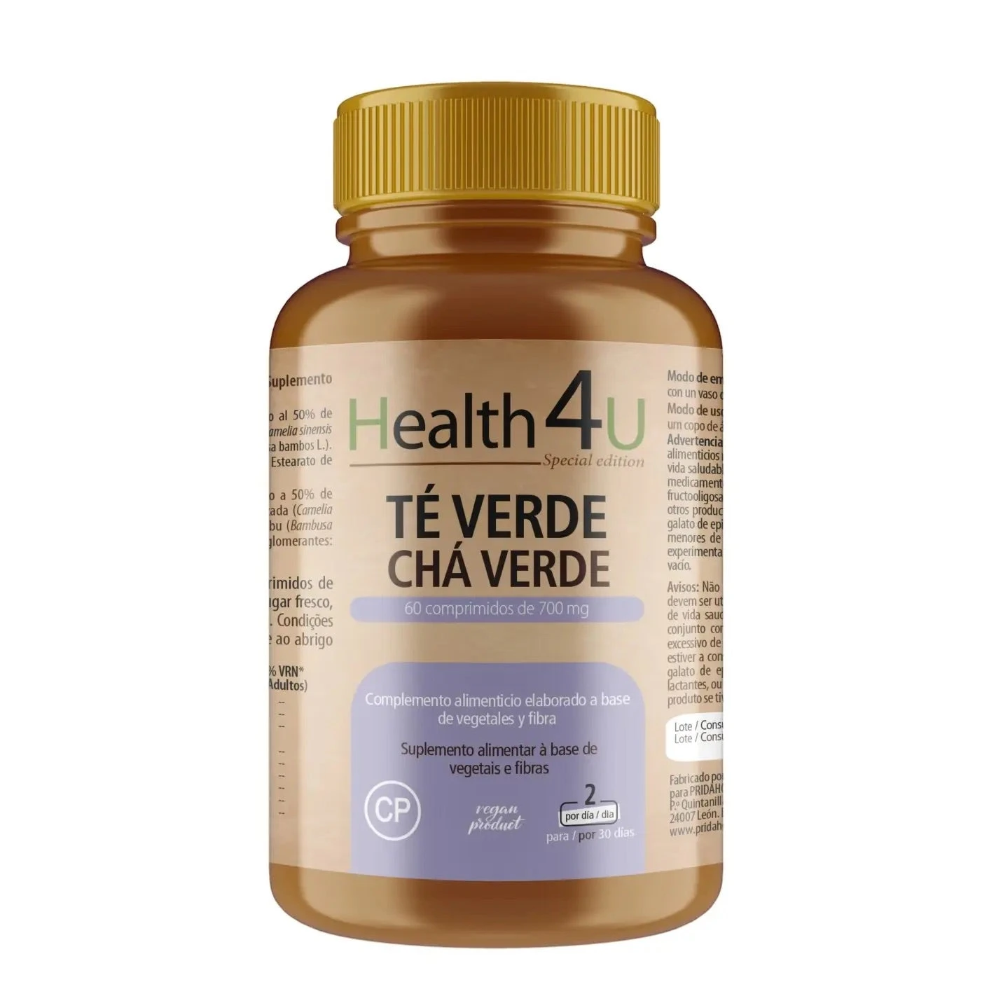 Té Verde Edición Especial · Health4U · 60 Comprimidos