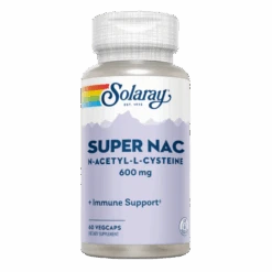 Super NAC (N-Acetyl-L-Cysteine) 600 Mg · Solaray · 60 Cápsulas